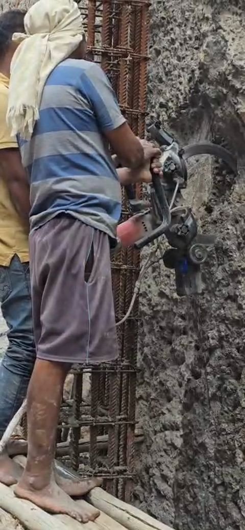 RCC Wall & Column Cutting — concrete cutting by Vignesh Core Cutting, Madurai