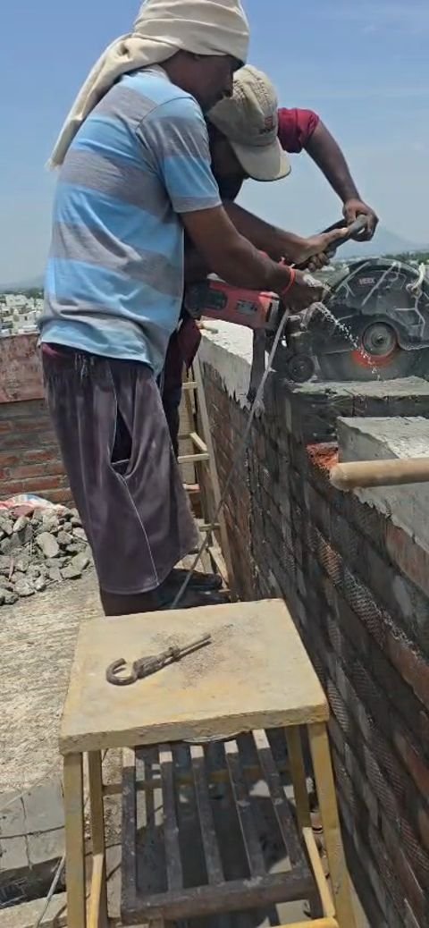 Wall Saw Cutting Work — wall cutting by Vignesh Core Cutting, Madurai